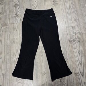 Nike Flare Leg Dri Fit Leggings / Yoga Pants - Black Size Medium 10-12